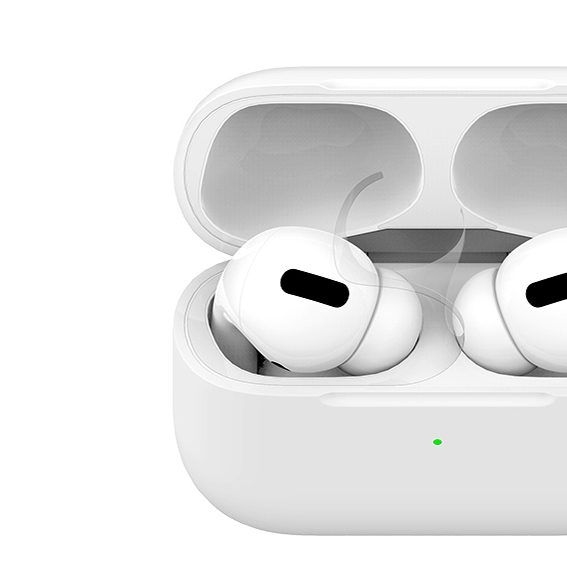 Защитная накладка LAB.C Antidust Film для AirPods Pro прозрачная (LABC-292-CR)