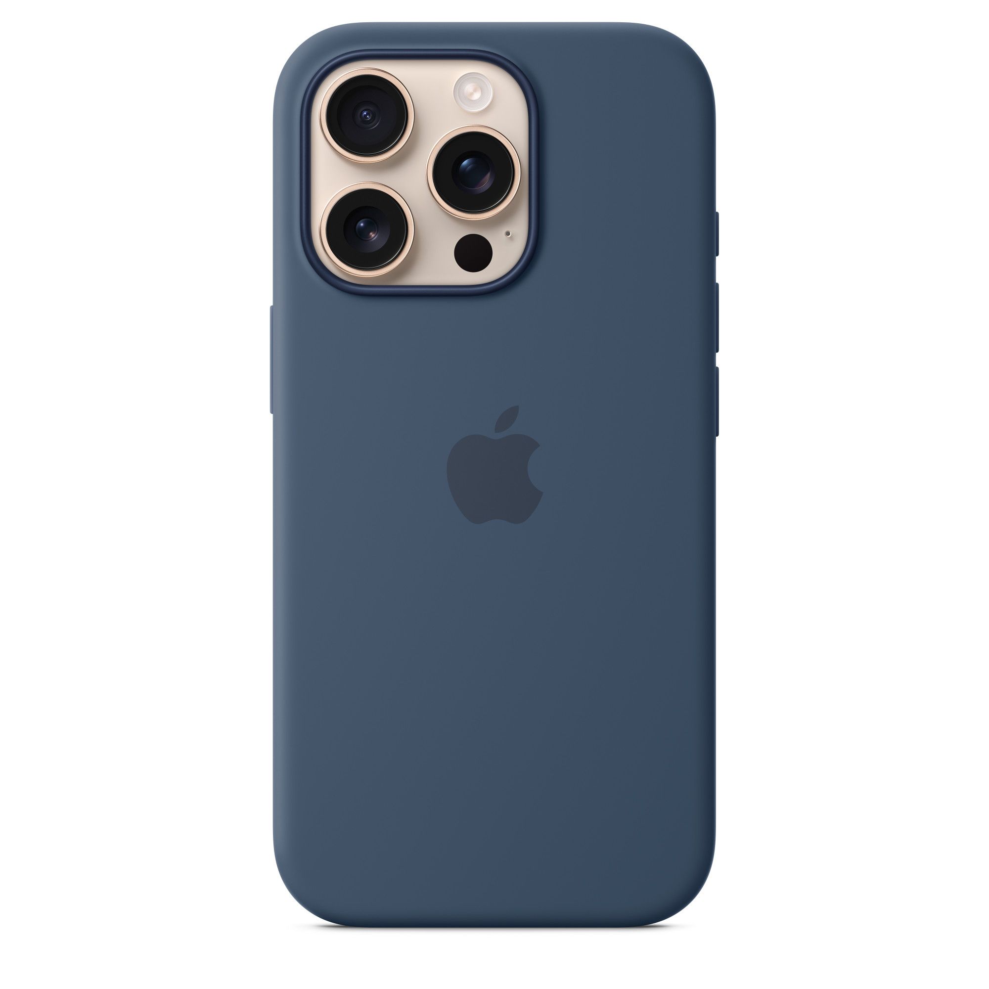 Чехол Apple MagSafe Silicone Case для iPhone 16 Pro Джинсово-синий (Denim)