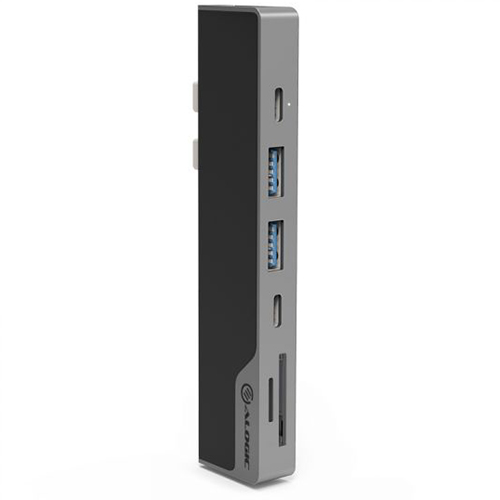 Мульти хаб ALOGIC USB-C Dock Nano Gen 2 серый космос