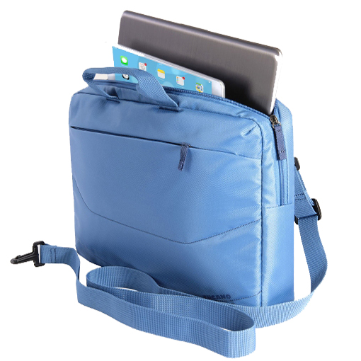 Сумка Tucano Idea Bundle Bag для ноутбуков 15.6" / MacBook Pro 16" + беспроводная мышь голубая