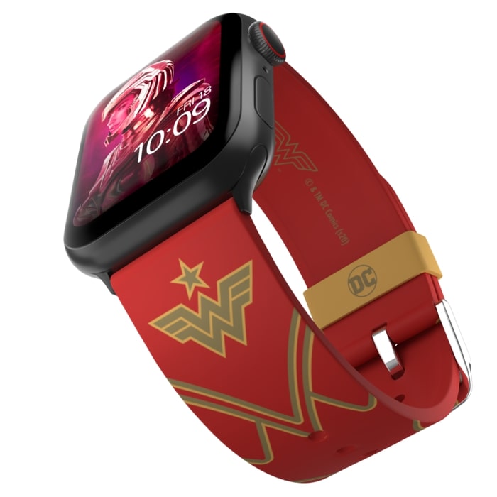 Ремешок MobyFox DC Comics для Apple Watch (всех размеров) Wonder Woman 1984: Crimson Armor (ST-WNR22DCC2012)