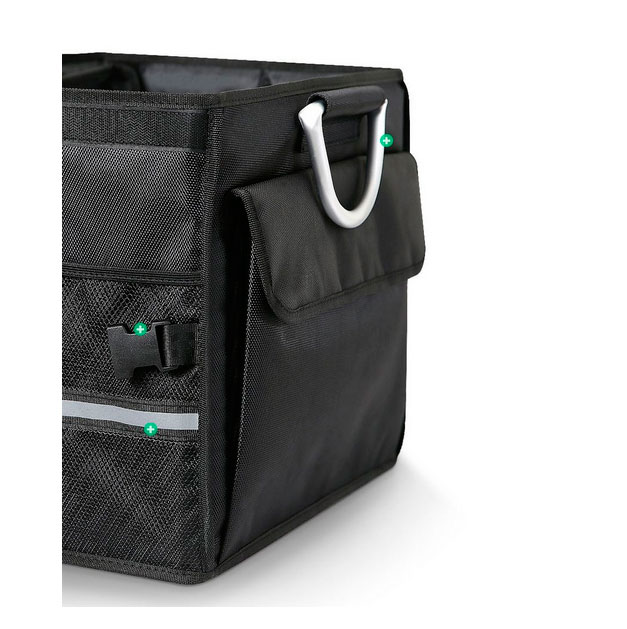 Органайзер UGREEN LP256 Car Trunk 55L Oxford Aluminium Alloy черный