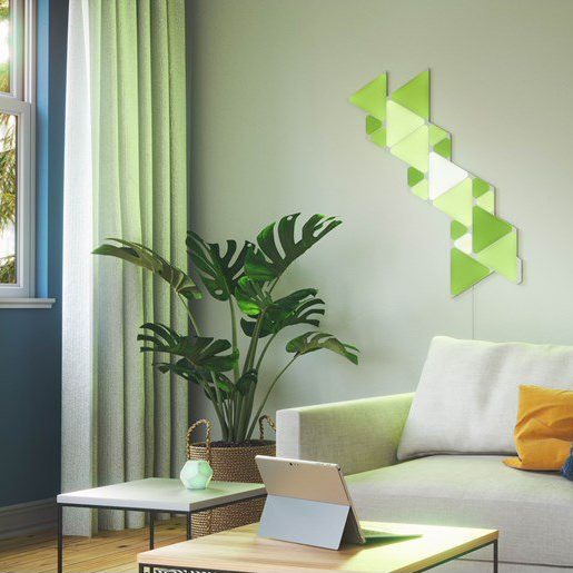 Дополнительные панели Nanoleaf Shapes Triangles (без управляющего блока) 3 панели (NL47-0001TW-3PK)