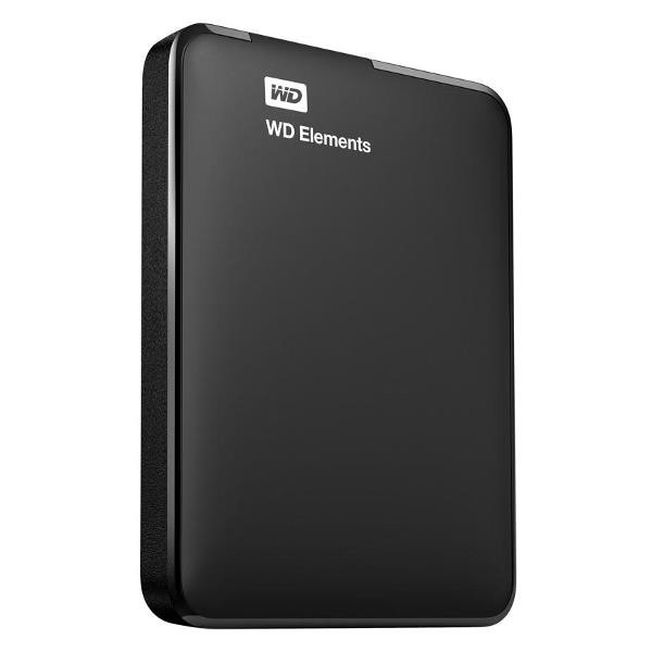 Внешний жёсткий диск Western Digital WD Elements Portable 2 Тб USB 3.2 Gen 1 Type A 2.5" чёрный (WDBU6Y0020BBK-WESN)