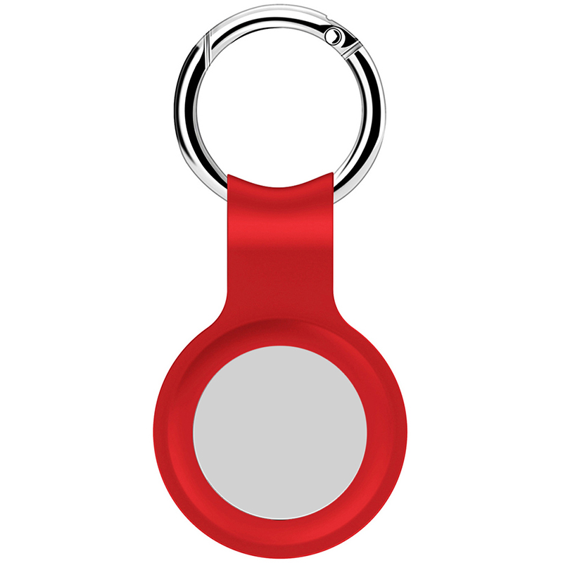 Брелок-подвеска iNeez Silicone AirTag Case для AirTag красный