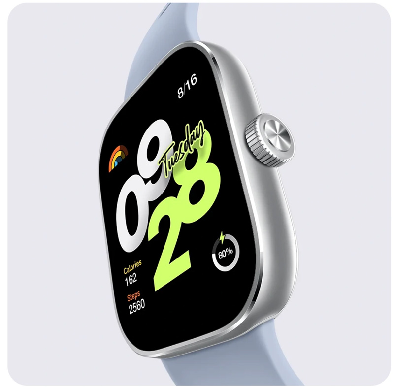 Смарт-часы Redmi Watch 4 серебристо-серые