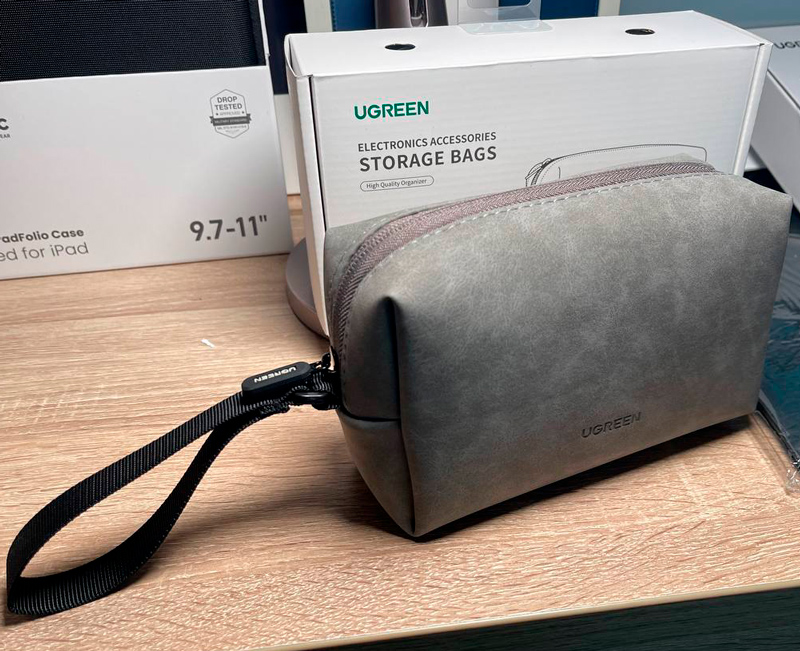 Сумка UGREEN LP285 (80520) Electronics Accessories Storage Bag with Lanyard для хранения аксессуаров