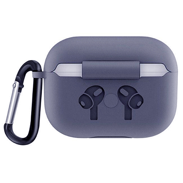 Чехол Gurdini Liquid Silicone Protective Case для AirPods Pro фиолетовый