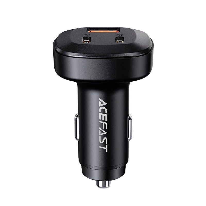 Автомобильное зарядное устройство Acefast B3 66W  2 x USB Type-C / USB Car Charger (AF-B3-BK)
