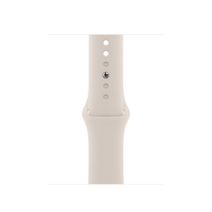 Умные часы Apple Watch Series 7 45 мм, алюминий «Сияющая звезда», спортивный ремешок «Сияющая звезда»