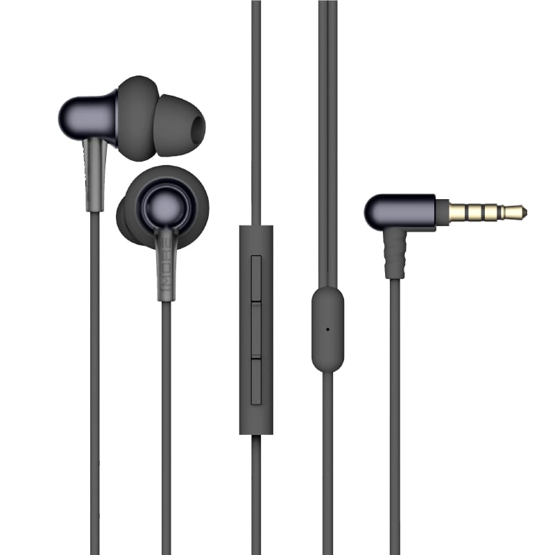 Наушники 1More Stylish Dual-Dynamic Driver In-Ear Headphones чёрные (E1025-Black)