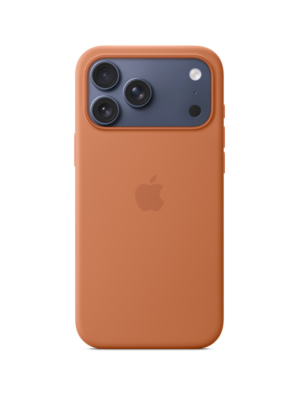 Силиконовый чехол Apple для iPhone 17 Pro Max с MagSafe — коричневый