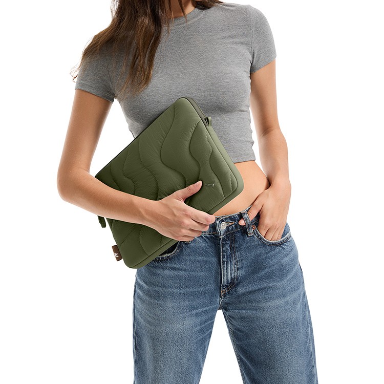 Чехол Tomtoc Terra-A27 Laptop Sleeve для ноутбуков до 15" зелёный (Greenlands)