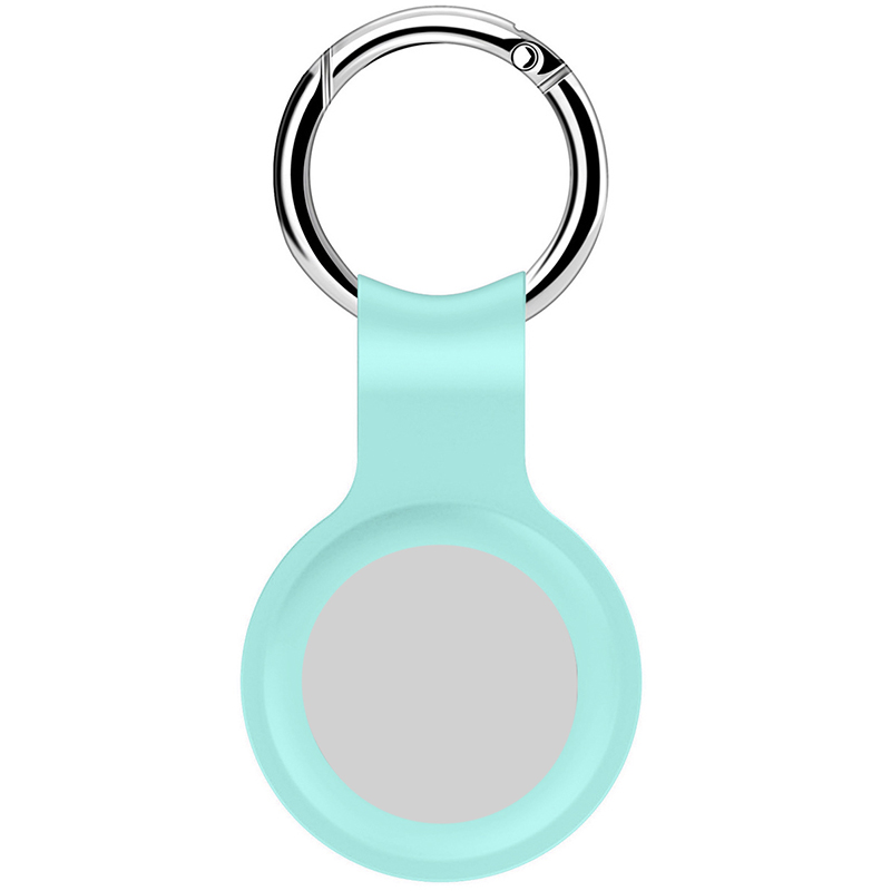 Брелок-подвеска iNeez Silicone AirTag Case для AirTag мятный