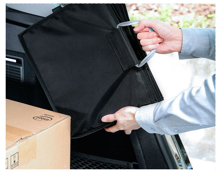 Органайзер UGREEN LP256 Car Trunk 55L Oxford Aluminium Alloy черный