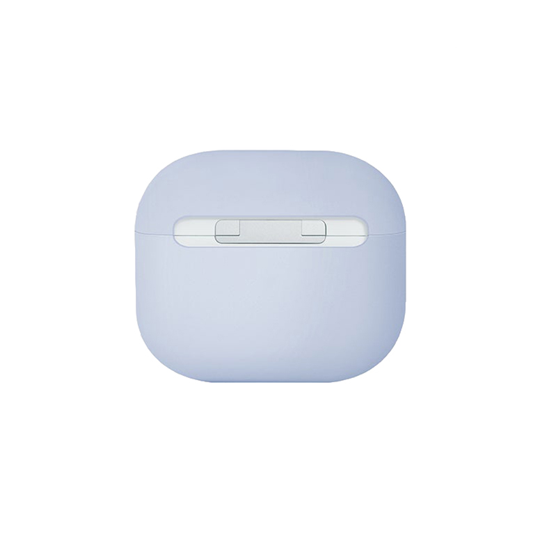 Чехол Uniq Lino Liquid Silicone Case для AirPods 3 голубой (Arctic Blue)