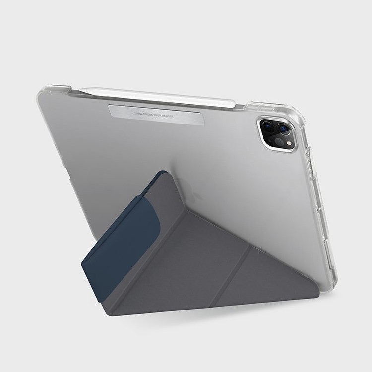 Чехол Uniq Camden Case для iPad Pro 11" (2020-2021) синий (Blue)