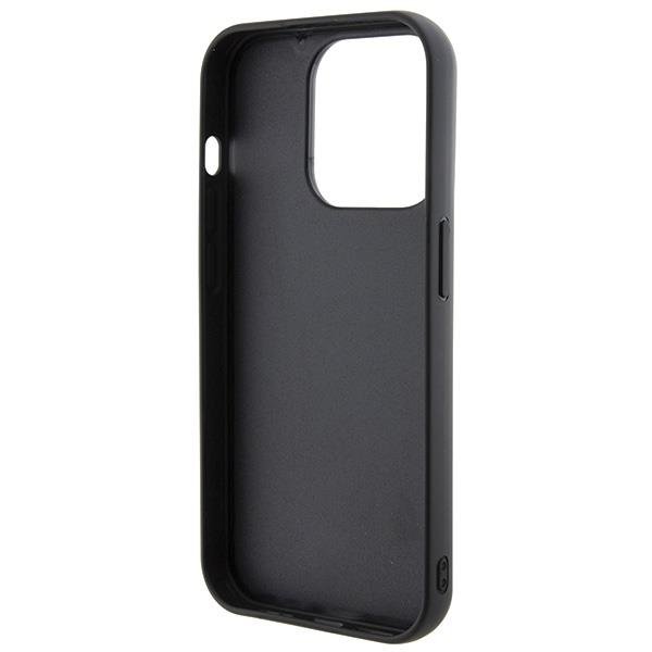 Чехол CG Mobile Lagerfeld 3D Rubber Multi Logo для iPhone 15 Pro чёрный