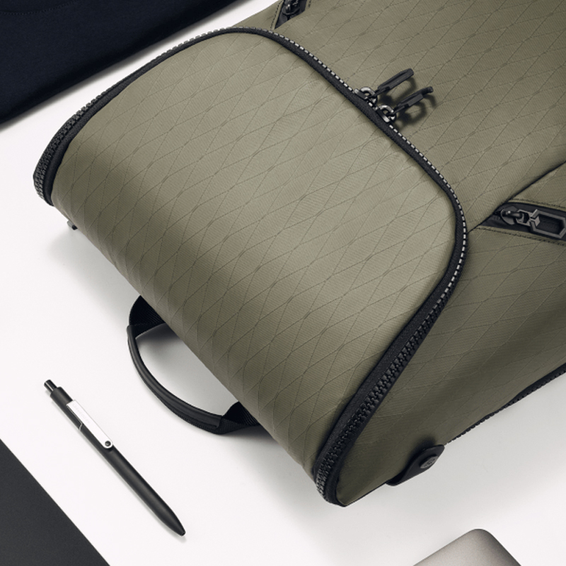 Рюкзак Ninetygo Full Open Business Travel Backpack хаки