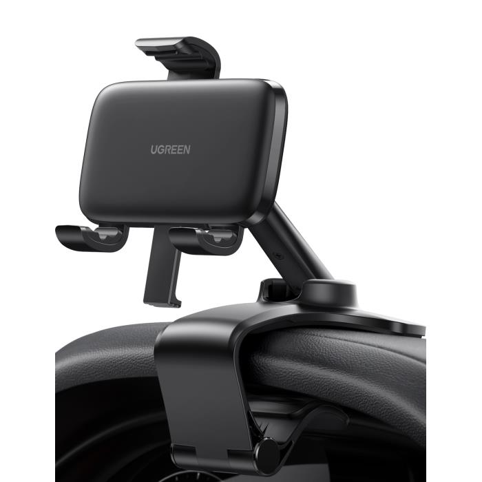 Автомобильный держатель Ugreen LP369 (80902) Foldable Dashboard Phone Holder чёрный