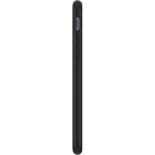 Чехол Spigen Liquid Crystal для iPhone 8/7 чёрный матовый (054CS22204)