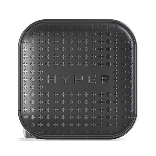 Сетевое зарядное устройство HyperJuice Lifestyle 65W GaN Charger 1 x USB / 2 x USB-C чёрное (HJ265-BLACK)