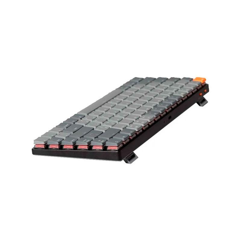Беспроводная клавиатура Keychron K3 серая 84 клавиши, RGB подсветка, Red Switch (K3E1Z)