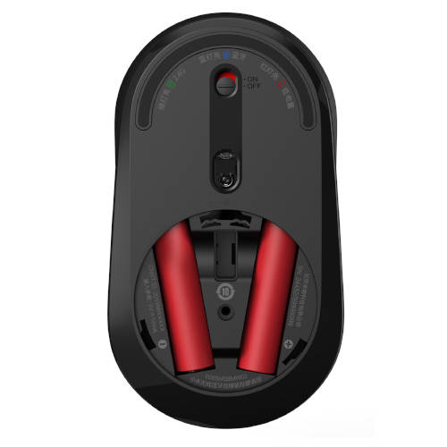 Беспроводная компьютерная мышь Xiaomi Mi Dual Mode Wireless Mouse Silent Edition чёрная