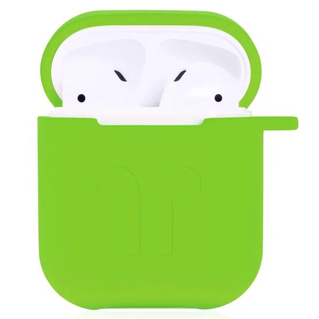 Чехол Guardi Soft Touch Protective Case для Airpods 1/2 зелёный