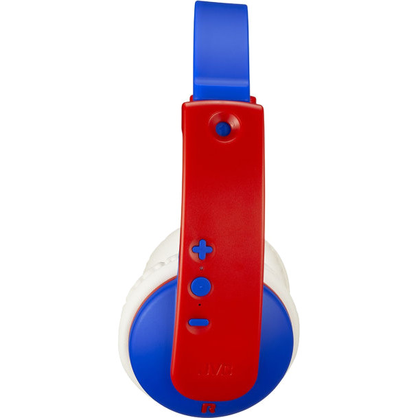 Детские наушники JVC HA-KD9BT Tinyphones Wireless Headphones синий/красный