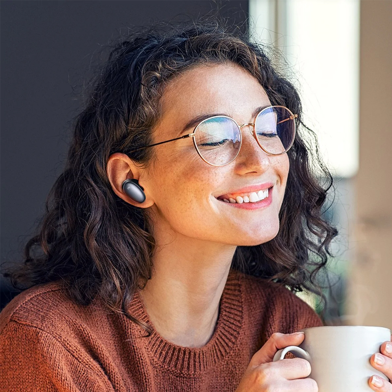 Беспроводные наушники UGREEN WS118 (90242) HiTune X6 ANC True Wireless Earbuds чёрные