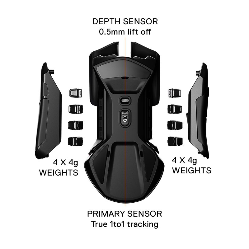 Игровая мышь SteelSeries Rival 600 чёрная