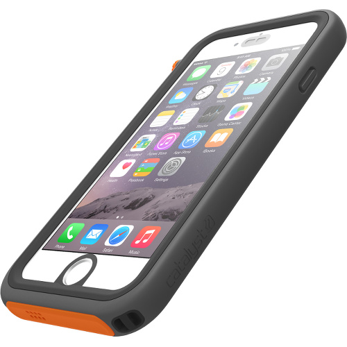 Чехол Catalyst Waterproof для iPhone 6/6s чёрный / тёмно-серый / оранжевый