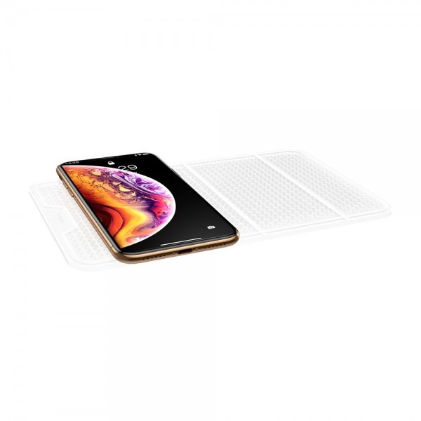 Коврик-подставка для смартфона Baseus Folding Bracket Antiskid Pad прозрачная (SUWNT-02)