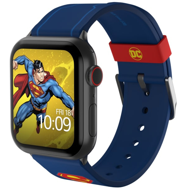 Ремешок MobyFox DC Comics для Apple Watch (всех размеров) Superman Tactical (ST-WNR22DCC2004)  