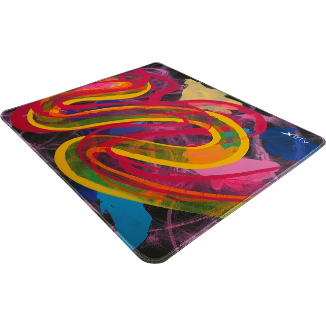 Игровой коврик для мыши Xtrfy GP4 Large Mousepad разноцветный (Street Pink)