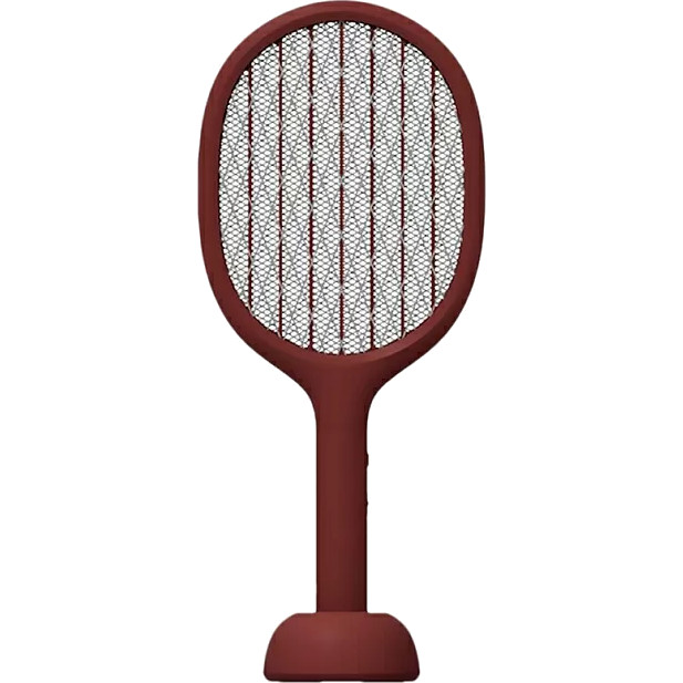 Электрическая мухобойка Solove Electric Mosquito Swatter P1 RU Красная с режимом электрической ловушки и поддержкой зарядки через подставку