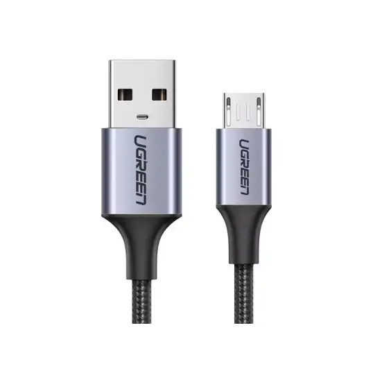 Кабель Ugreen US290 (60145) USB — micro-USB Cable (0,5 метра) чёрный