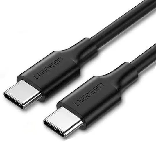 Кабель Ugreen US286 Type-C to Type-C Cable (0,5 метра) чёрный (50996)