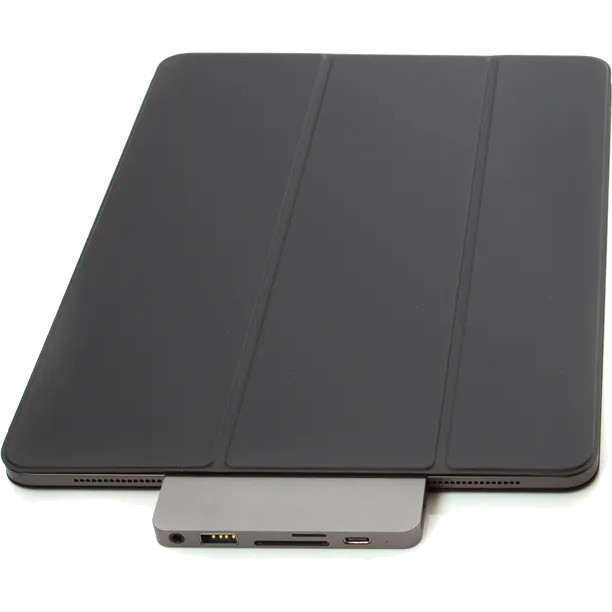 USB-хаб HyperDrive 6-in-1 USB-C Hub для iPad Pro серый космос (HD319-GRAY) без переходника