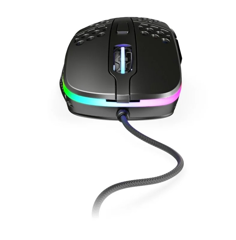 Игровая мышь Xtrfy M4 c RGB подсветкой чёрная