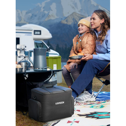 Сумка UGREEN LP667 (15236) для переноски портативной электростанции Portable Power Station 600W серый космос