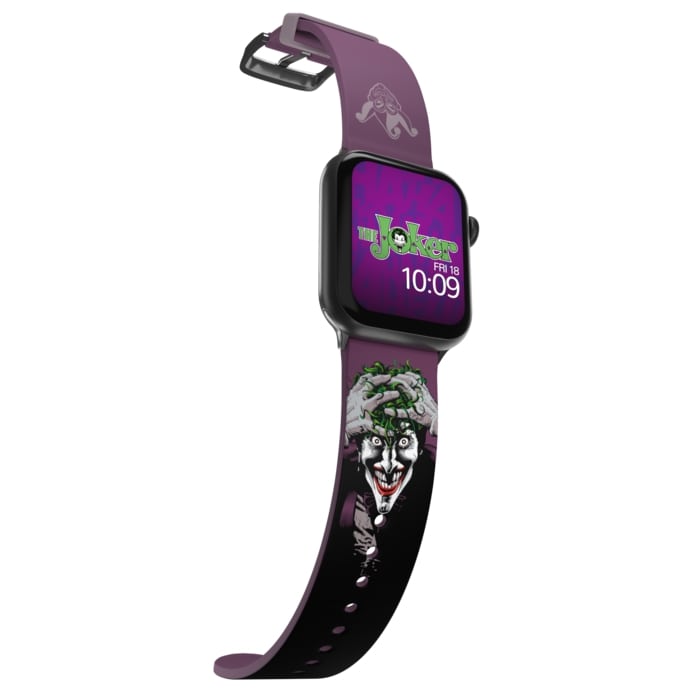 Ремешок MobyFox DC Comics для Apple Watch (всех размеров) Joker Modern Comic (ST-WNR22DCC2006)  