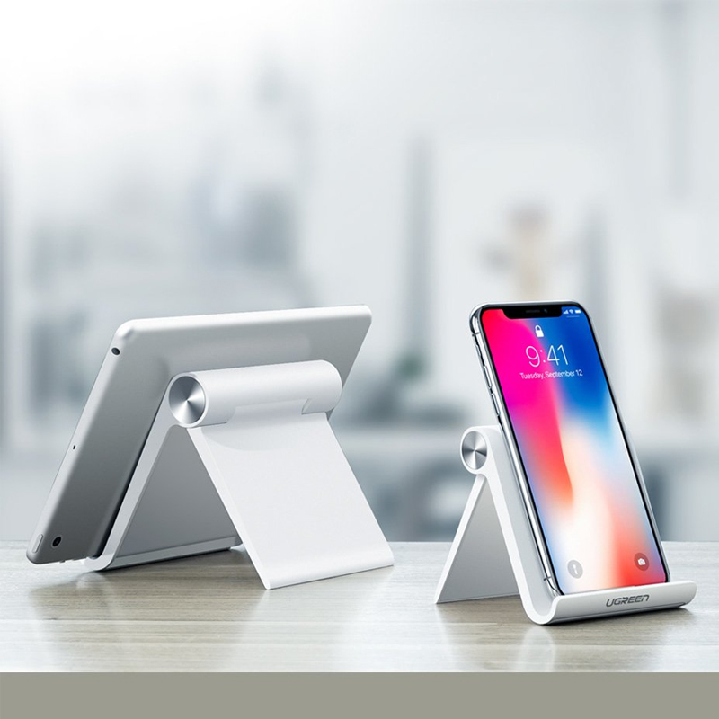 Подставка Ugreen LP106 (30285) Adjustable Portable Stand Multi-Angle белая