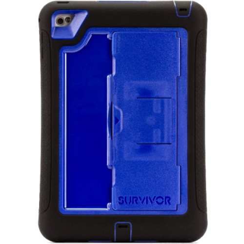 Чехол Griffin Survivor Slim для iPad mini 4 чёрный / синий