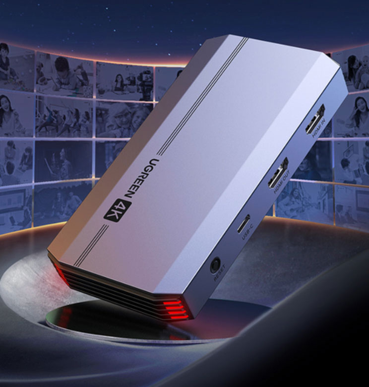 Карта видеозахвата UGREEN CM540 (80687) HDMI Video Capture Card