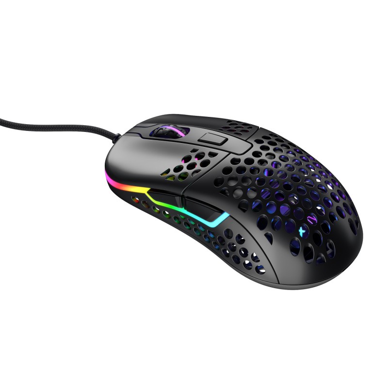 Игровая мышь Xtrfy M42 c RGB подсветкой чёрная