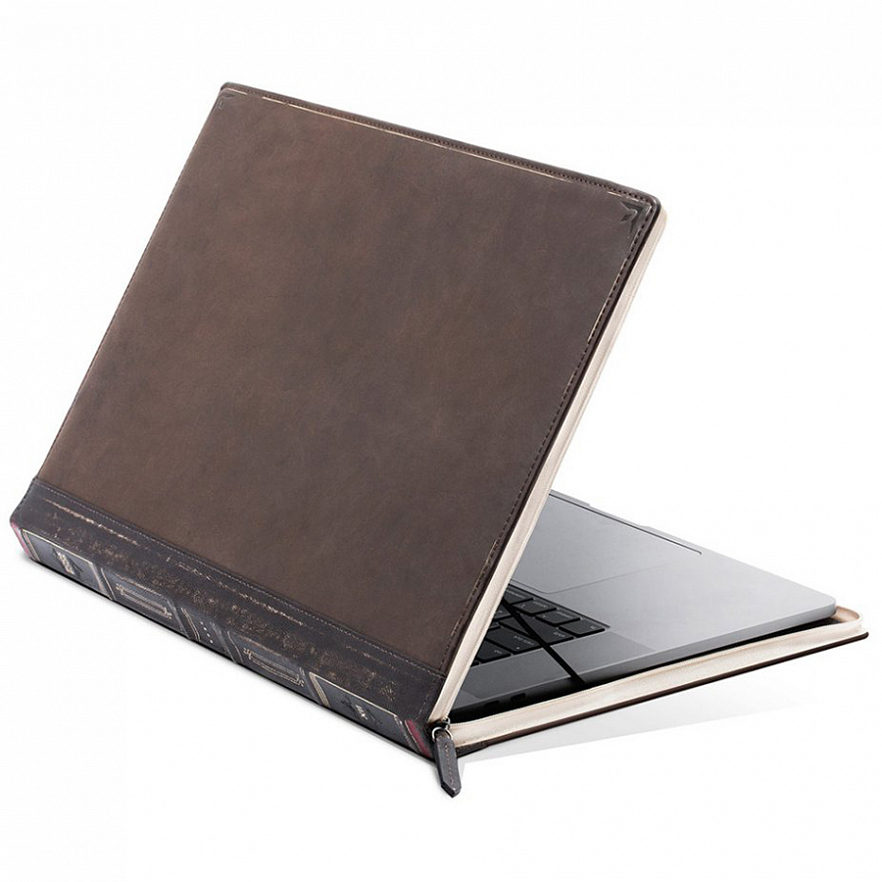 Чехол Twelve South BookBook V2 для MacBook Pro 13 (USB-C)/Air 13" (USB-C) тёмно-коричневый