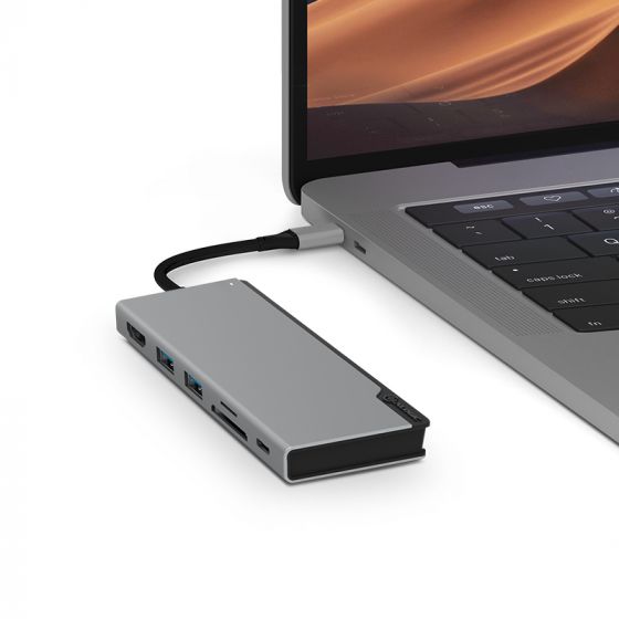 Мульти хаб ALOGIC USB-C Dock UNI серый космос
