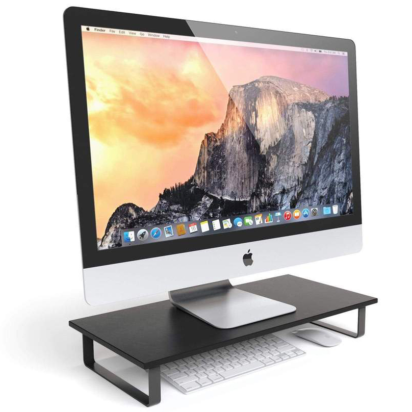 Подставка для ноутбука / монитора Satechi Classic Monitor Stand чёрная (ST-CMSK)
